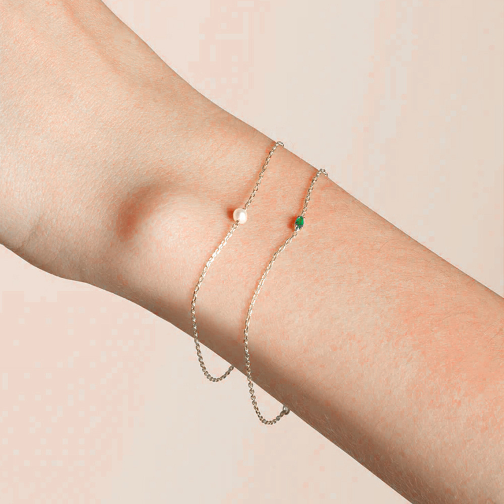 4g Weight Zircon Inlay Material Bracelets Classification 925 sterling silver Chain Material 1 Piece Quantity Daily Occasion 925 Sterling Silver Material Geometric Pattern Women's Gender Inlay Design Simple Style, Shiny Style 925 Sterling Silver Bracelets Simple Style Shiny 6