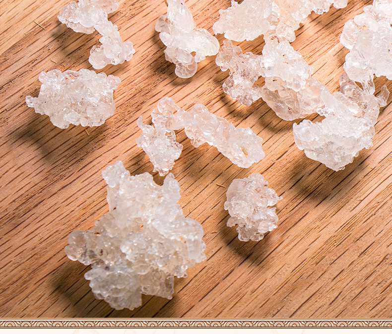 Peach Gum Snow Swallow Grade C 100g Natural Dried Resin for Soup and Dessert quality and texture