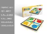 Ludo chess magnetic folding box 6611 [color box] 333 grams 25*25