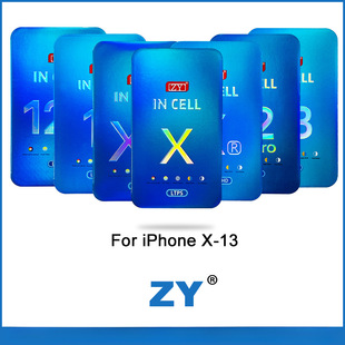 ZY for Apple iPhone Xs MAX 11 12 13 14 15 16ProMax mobile phone screen assembly
