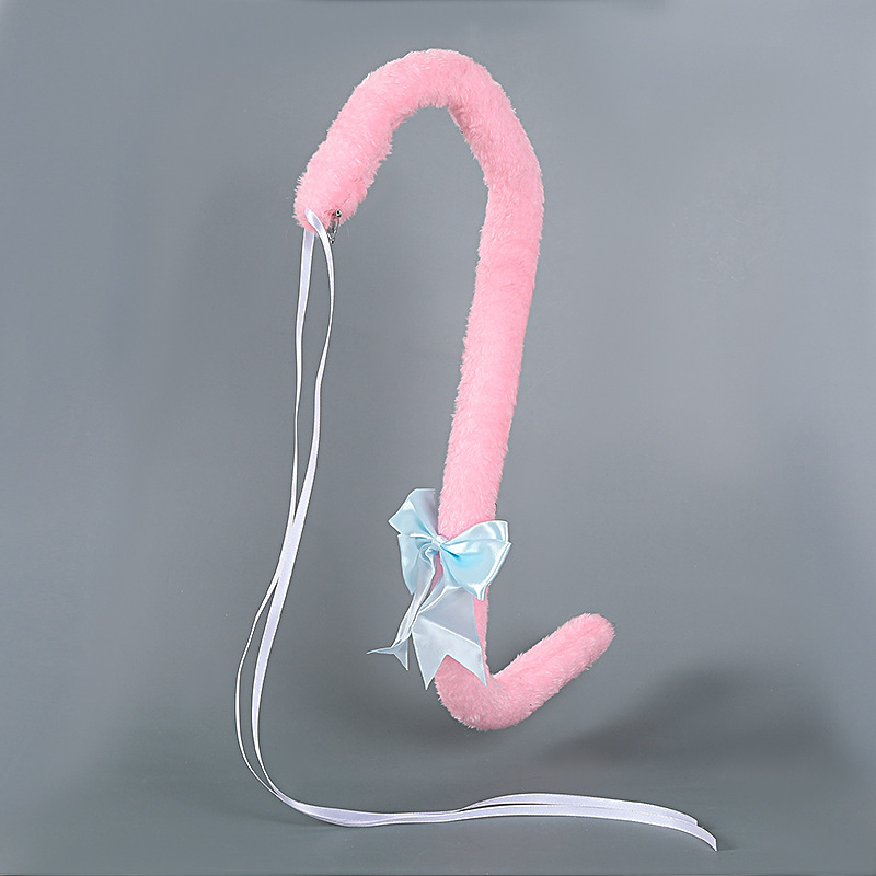 롱 테일 파우더 + 하늘색