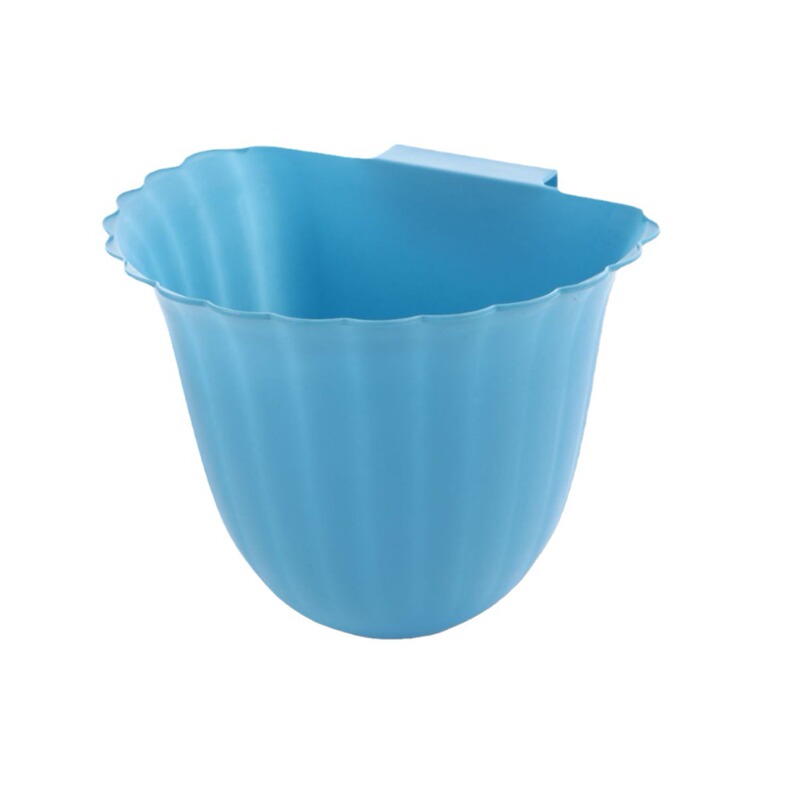 壁掛け式フラワーゴミ箱 家庭用 キッチン デスク コーヒーテーブル カウンター ゴミ処理 吊り下げ式 省力 環境に優しい|undefined