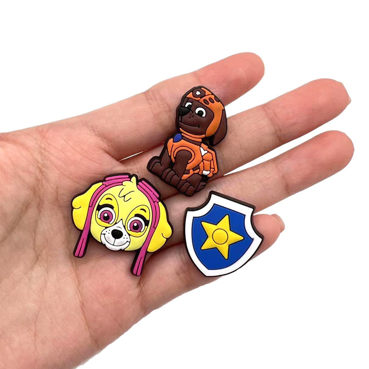 Traje wangwang equipo serie agujero zapatos accesorios zapatos flor zapatos hebilla jardín zapatos decorativos hebilla Croc