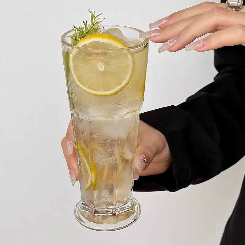 fruit tea for living room, cocktail tea cup, wineglass, glass, internet celebrity