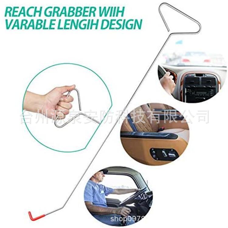 Car Repair Assist Hook Door Lock Tool, Door Opening Airbag