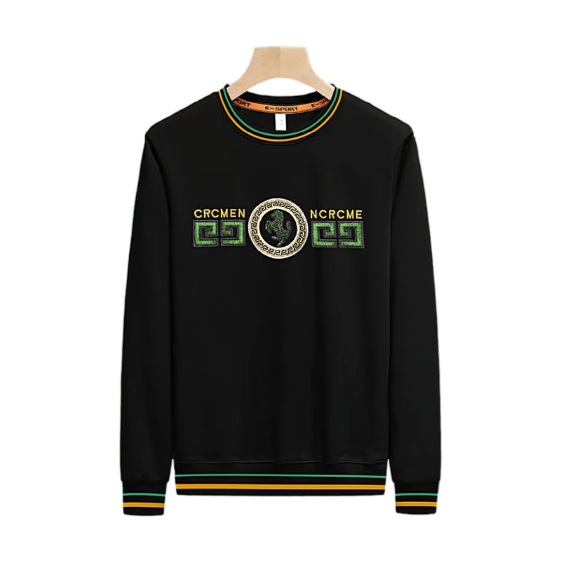 men's sweater embroidery letters between the threads long sleeved men's autumn clothing fashion brand men's youth shirt_viptrois.com
