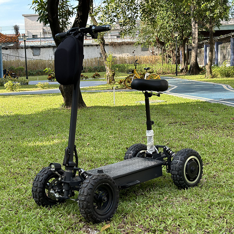 11inch Off-Road Tire Four-Wheel Electric Scooter for the Elderly Foldableable Portable Scooter for the Elderly Factory Home