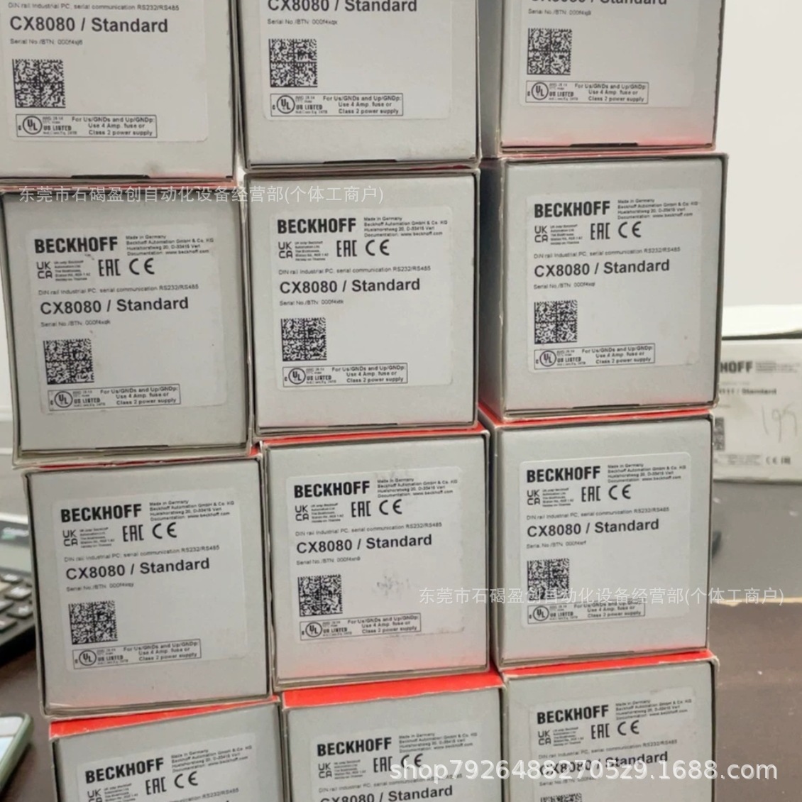 倍福BECKHOFF控制器 CX8110 CX8180 全新现货实物议价