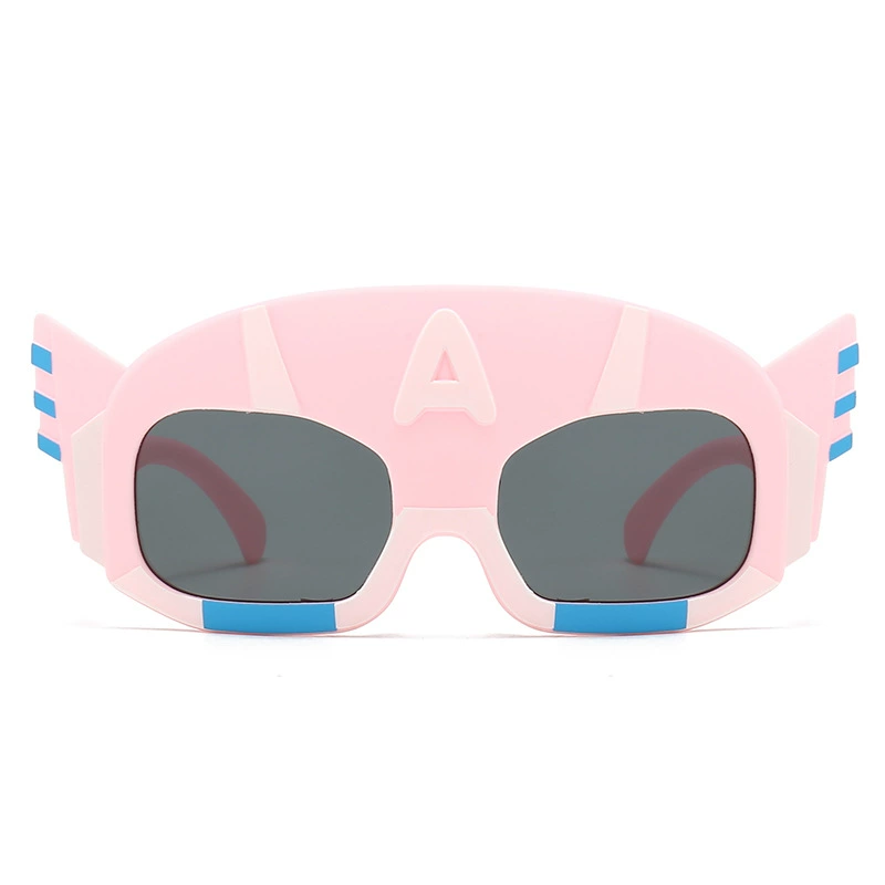 Fashionable soft silicone polarising children's sunglasses