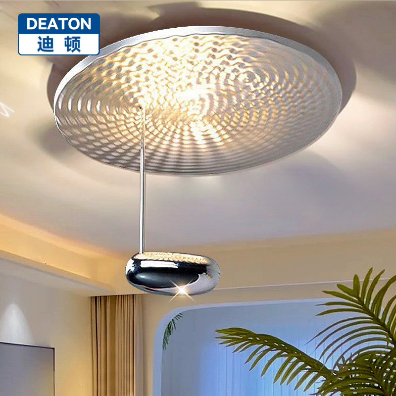 Italian Designer Cobblestone Ceiling Lamp Round Master Bedroom Living Room Mercury Villa Dining Room Bean Sprout Chandelier