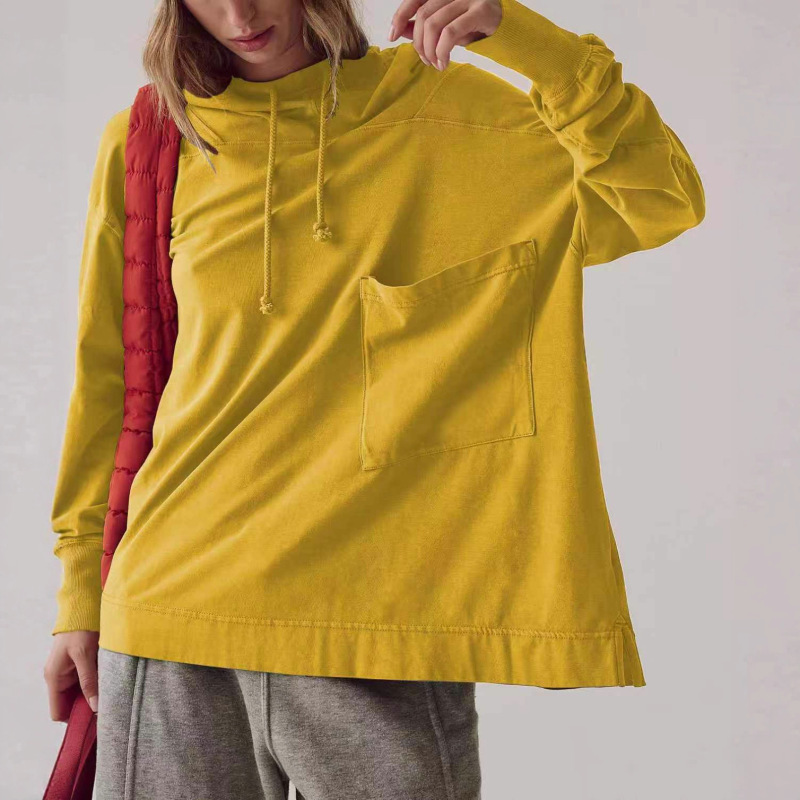 2025Oversize Sweatshirt, a Fashion Collision of Silhouette and Chic Pockets, Unlocks Casual Wear in Early Autumn