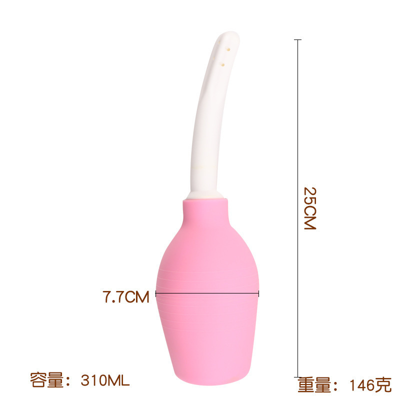 SM Anal Enema Cleaning Device with Silicone Nozzle for Intimate Hygiene — detail image 11