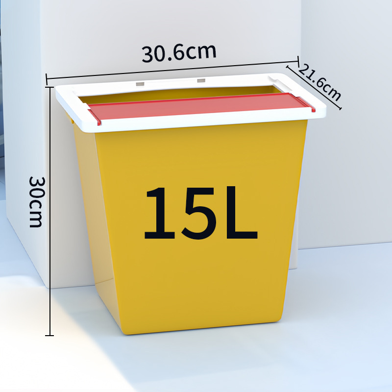 Square push cover 15L(30/box)