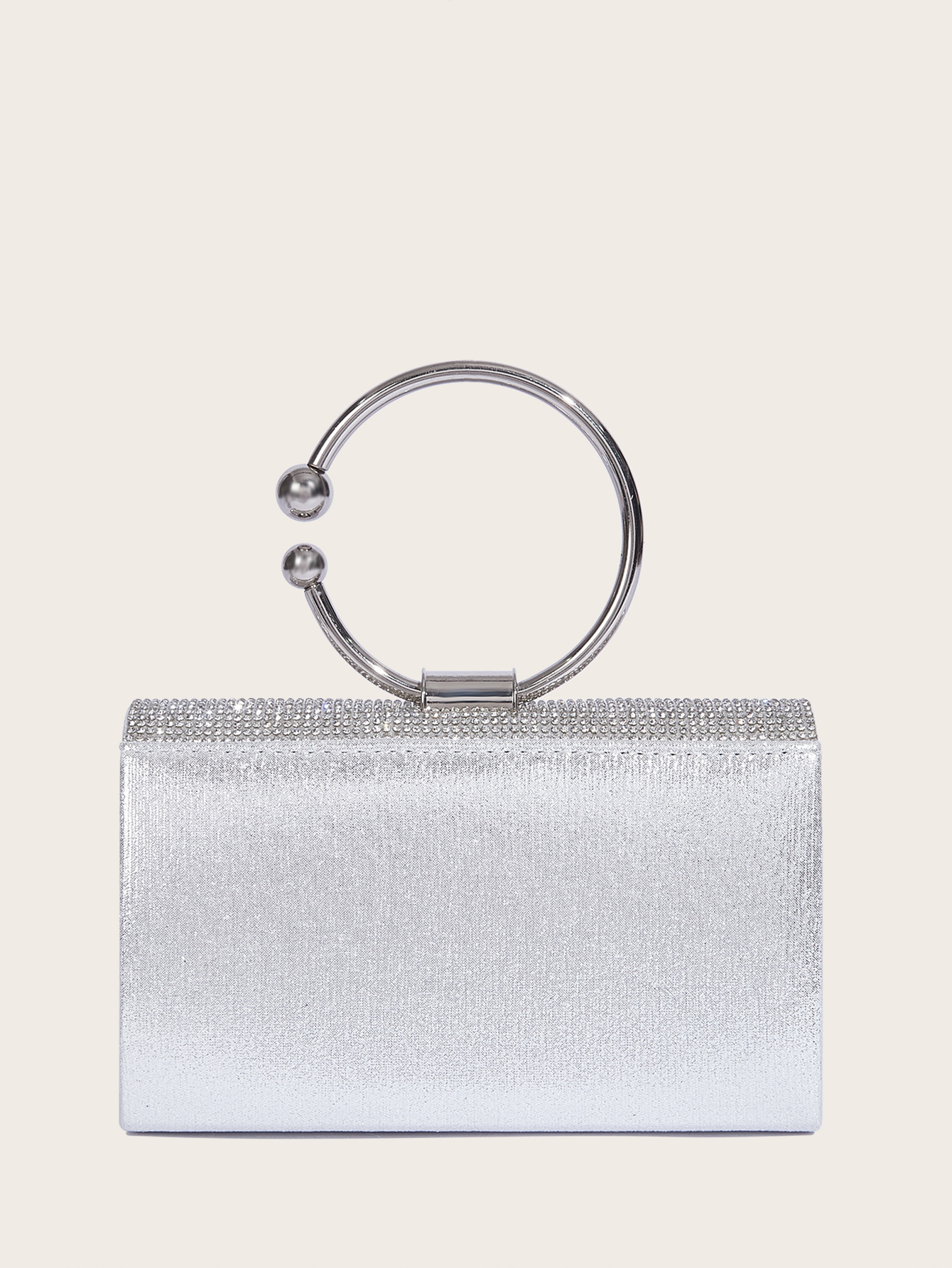 Nuova borsa da sera lucida da donna, elegante, in PU, per matrimoni e feste_voghion.com