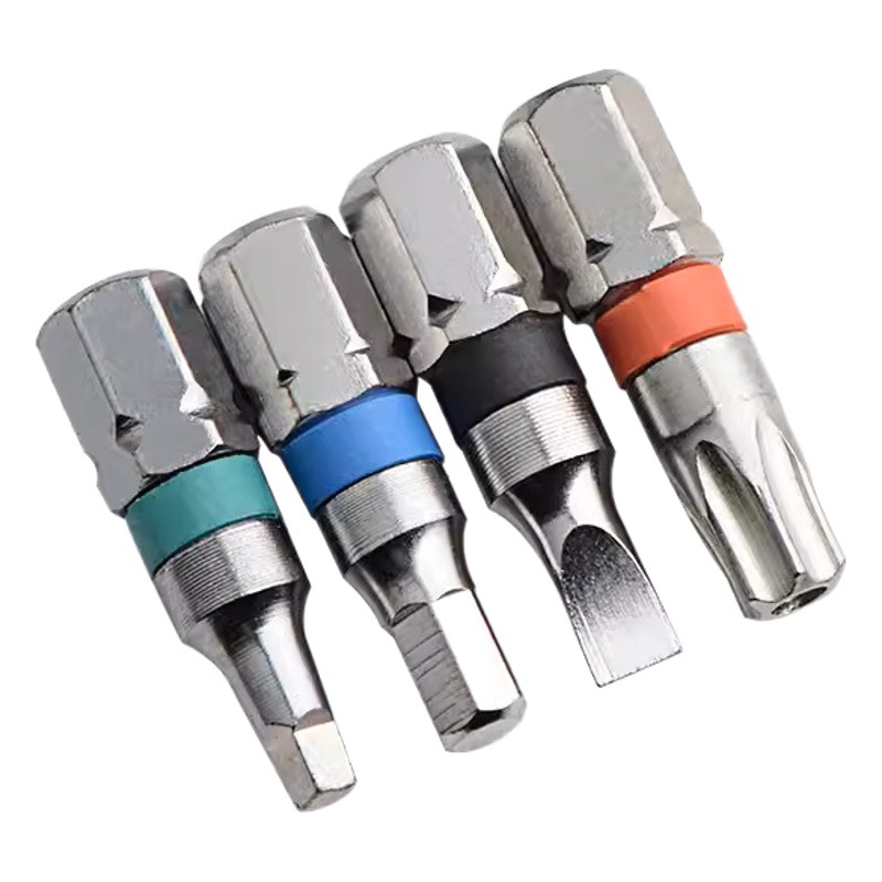 Transfronterizo dedicado para Langrun S2 destornillador eléctrico de acero traje de taladro eléctrico 25mm fuerte magnético super alta dureza destornillador eléctrico cabeza