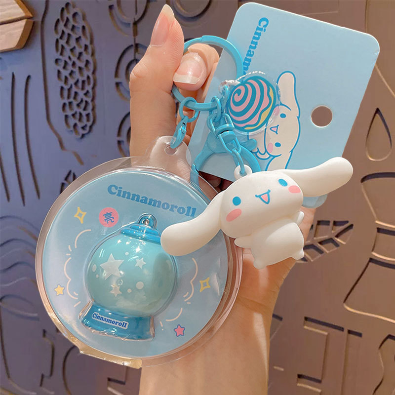 本物の漫画サンリオビーズキーホルダークリエイティブクロミカーバッグキーホルダー人形ペンダントブレスレット|undefined