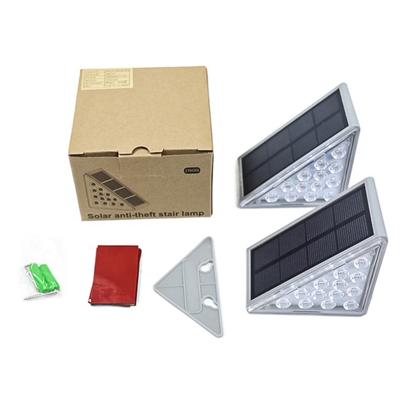 Transfronterizo al aire libre paso luz patio iluminación jardín ambiente luz decorativa balcón diseño barandilla luz solar escalera