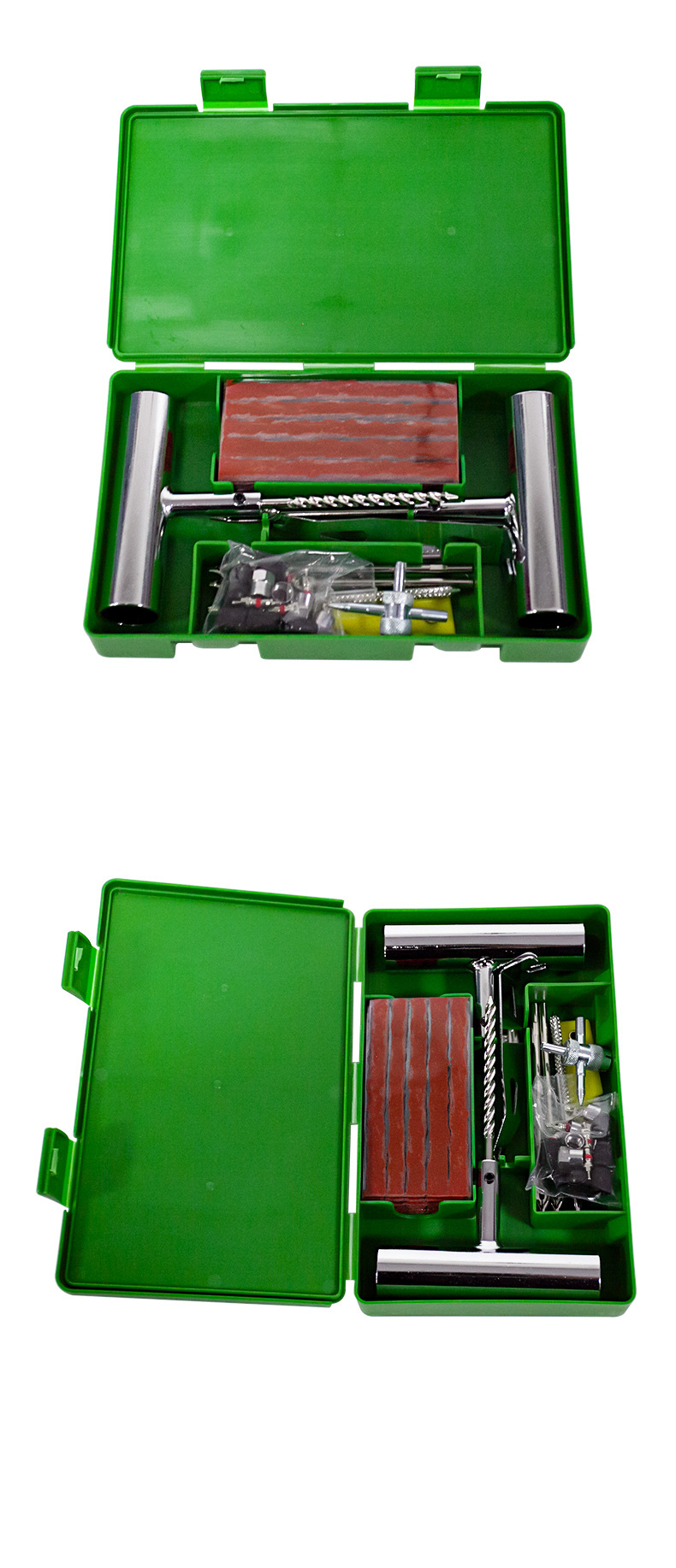 Car Tire Repair Tool Set, Vacuum Tire Quick Repair Tool Box, Motorcycle and Electric Vehicle Repair Tool Box