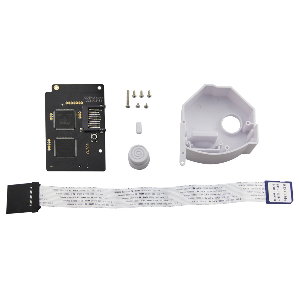 Tablero análogo de la unidad óptica del juego de Sega DC Dreamcast GDEMU 5.20.3 tablero de la unidad óptica del oro negro sin disco en existencia