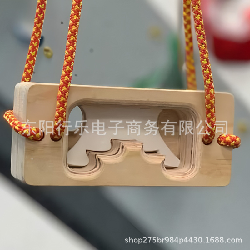 国境を越えた新しい木製クライミングブラケット屋内グリップアームトレーニングフィンガーボードポータブル登山フィンガーボードクライミング用品|undefined