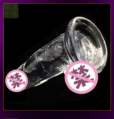 Crystal male masturbation toy, female self-pleasing device, realistic toy, female orgasm device, sexual vibration rod, adult novelty item