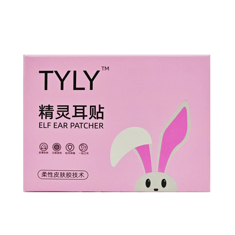 Силиконовые ушные наклейки TYLY, губка для создания маленького лица, моются, укладка