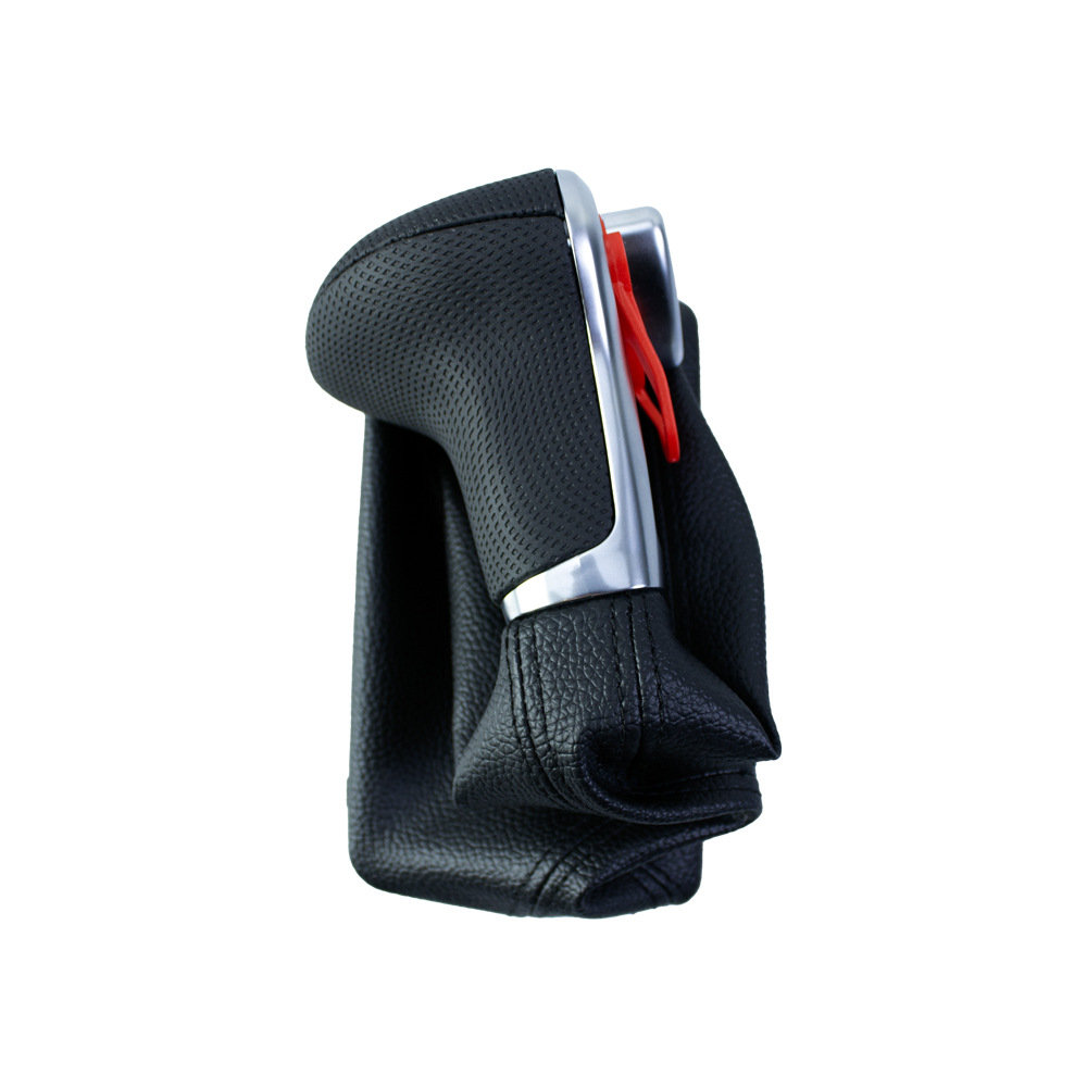 Nuevo ajuste para Audi A4 auto-perforación piel de polvo de automóvil cambio de marchas de mano palanca de marchas de bola accesorios de cabeza de marchas image 5