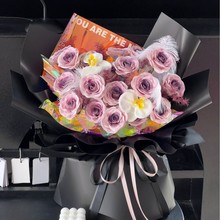 肥皂花苏醒玫瑰香皂花头仿真花七层永生花礼品盒装饰喷色资材diy