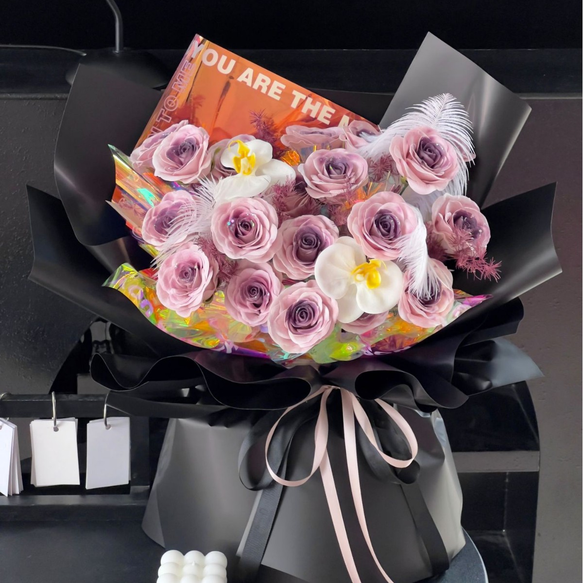 肥皂花苏醒玫瑰香皂花头仿真花七层永生花礼品盒装饰喷色资材diy