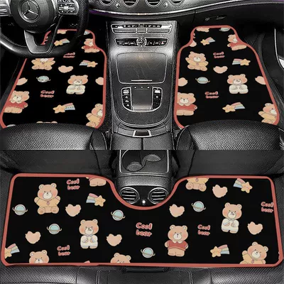 Universal Foot Pad — Wear-Resistant Mats, Available for Wholesale - little-bear-life-chapter-front-foot-pad-5065cm-crystal-velvet-leaflet