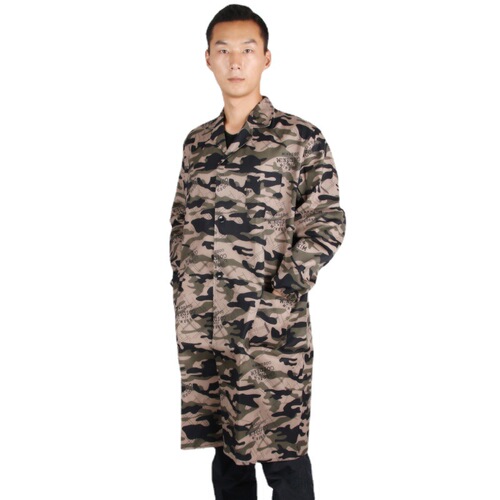 Linyi labor protection supplies clothing scissors camouflage coat work clothes jacket overalls labor protection coat