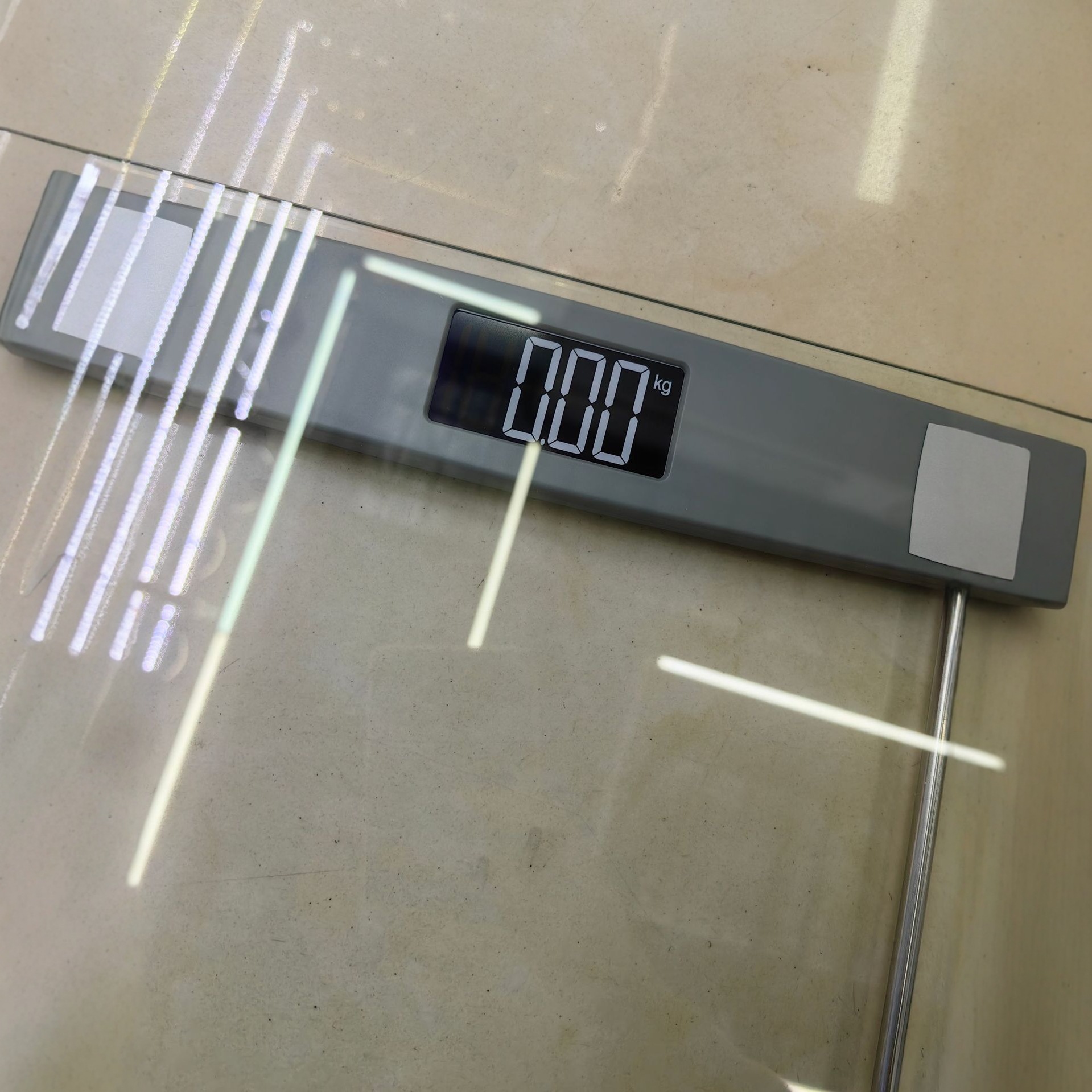 2025 báscula corporal para el hotel doméstico regalos de baño báscula electrónica cuadrada báscula electrónica transparente