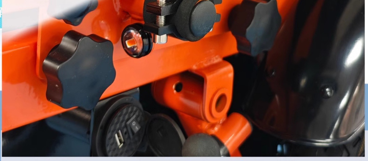 New High-Back Electric Wheelchair for Disabled People, Smart Four-Wheel Electric Scooter, Electric Scooter for the Elderly