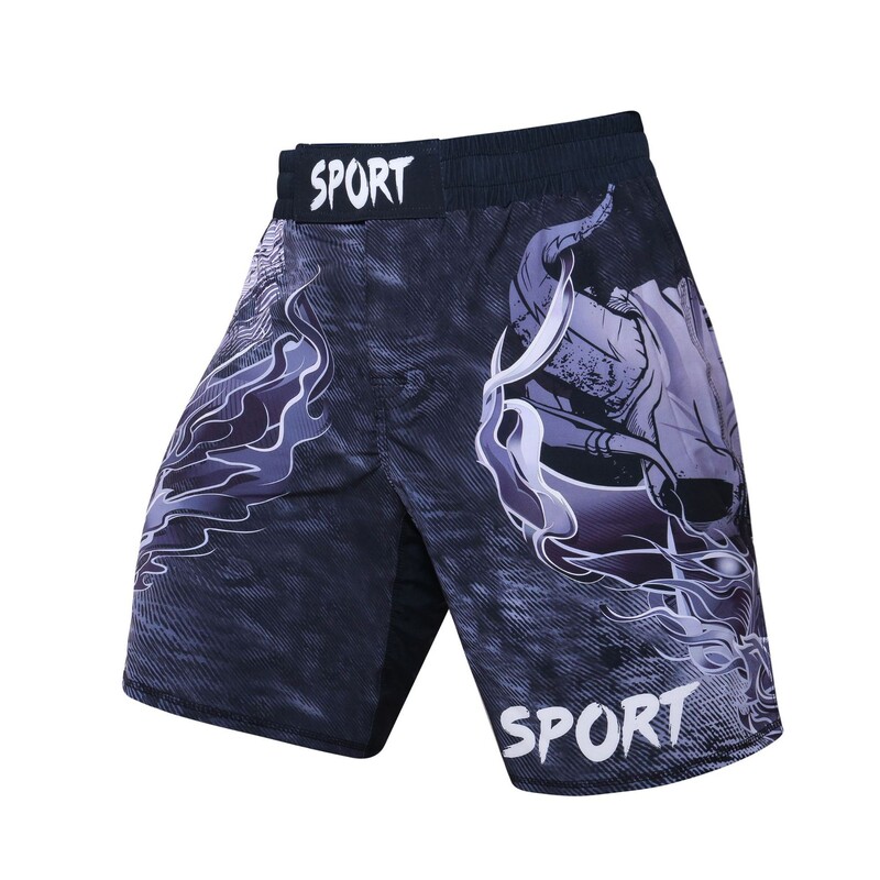 2026 Summer 3D Sports Quick-Dry Men's Combat Shorts Mma Boxing Running Training Shorts Printed