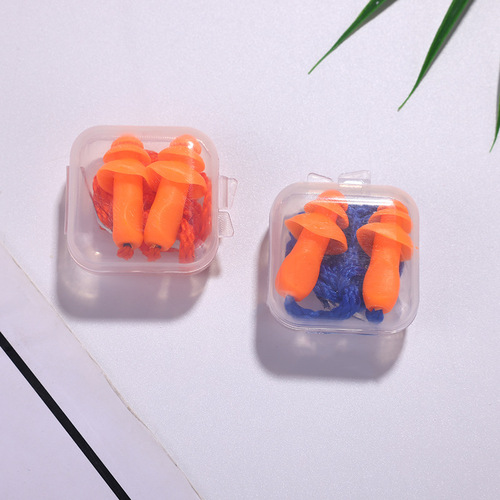1270 earplugs, soundproof, anti-noise, non-disturbing, swimming, sleeping, learning, labor insurance, Christmas tree, wired protective earplugs