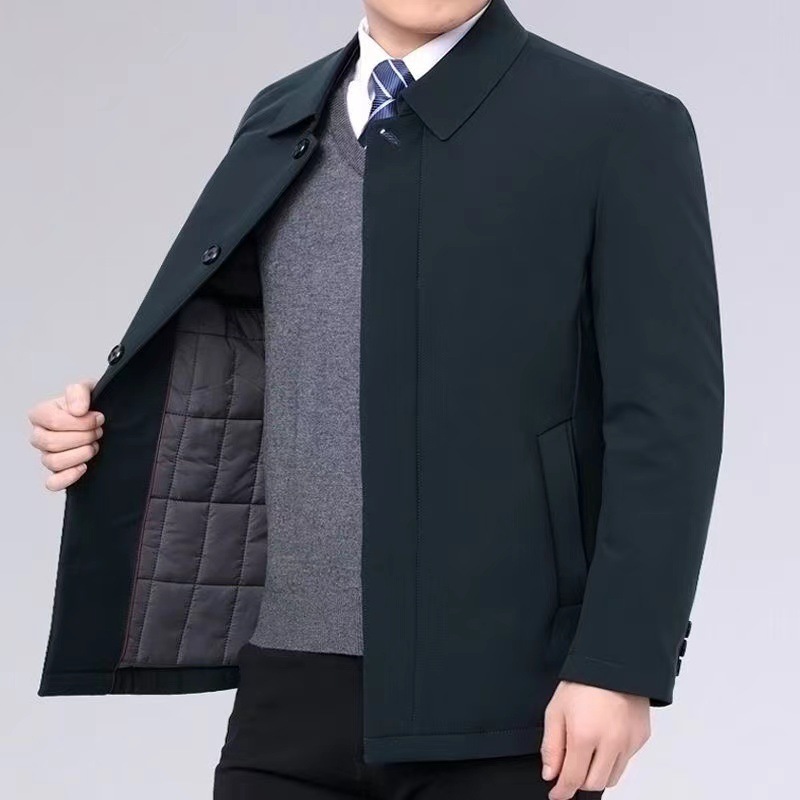 Peacock green buttons and cotton