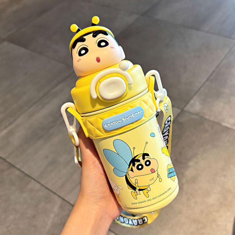 2025蜡笔小新系列保温杯小巧口袋杯子女生方便携带直饮口饮水杯子|undefined