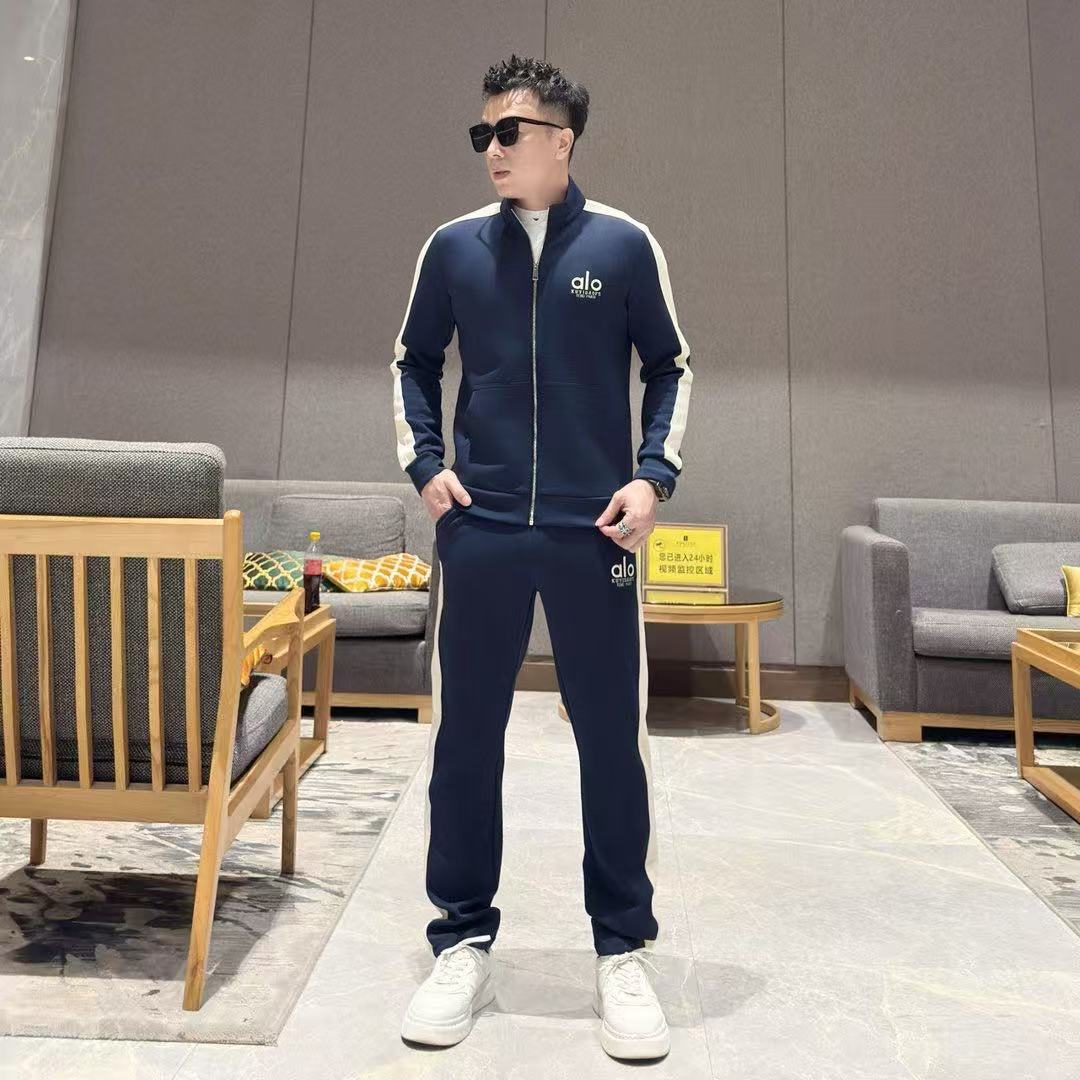 T8660 套装淘宝哥休闲套装男立领开衫外套男士裤子帅气搭配一套