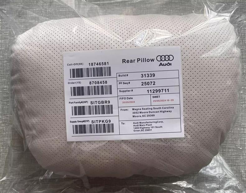 Audi Headrest Maybach Neck Pillow A3L/A4L/A5/A6L/Q3/Q5L/Q7 Car-Specific Protective Lumbar Support