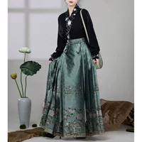 Spring autumn Hanfu, set, 2023