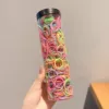 6# fluorescent color basic small circle 300 pieces about 2cm