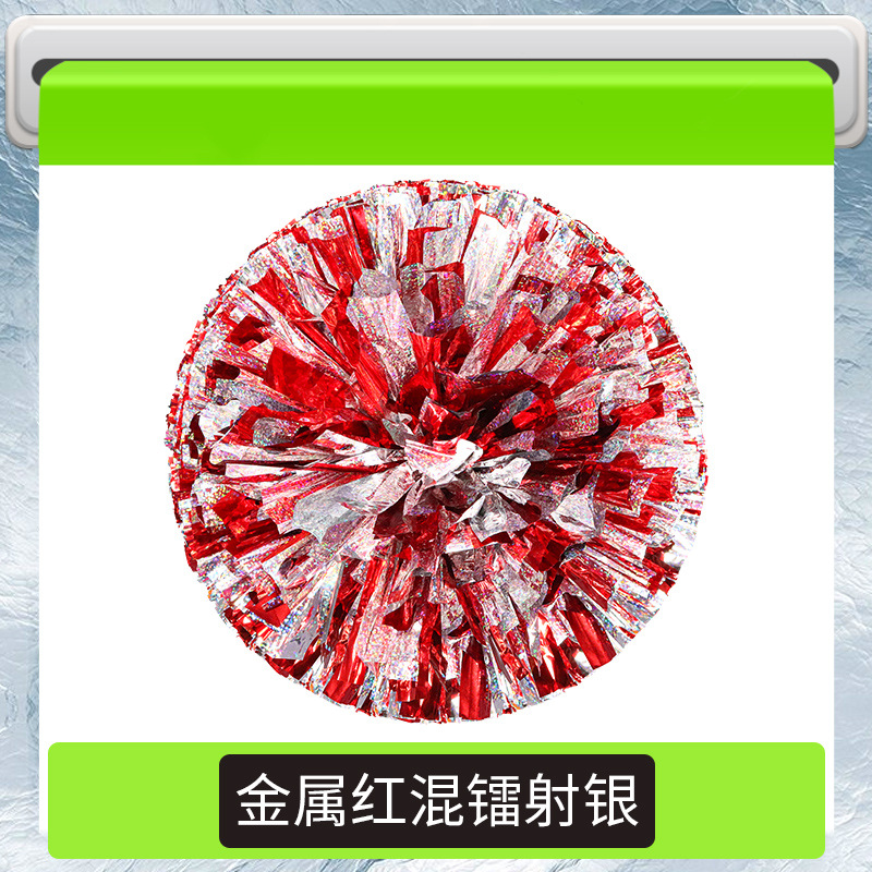 Porristas Bola de flores porristas mano flor mano sacudida flor danza rendimiento mano flor porristas flor bola de color rendimiento