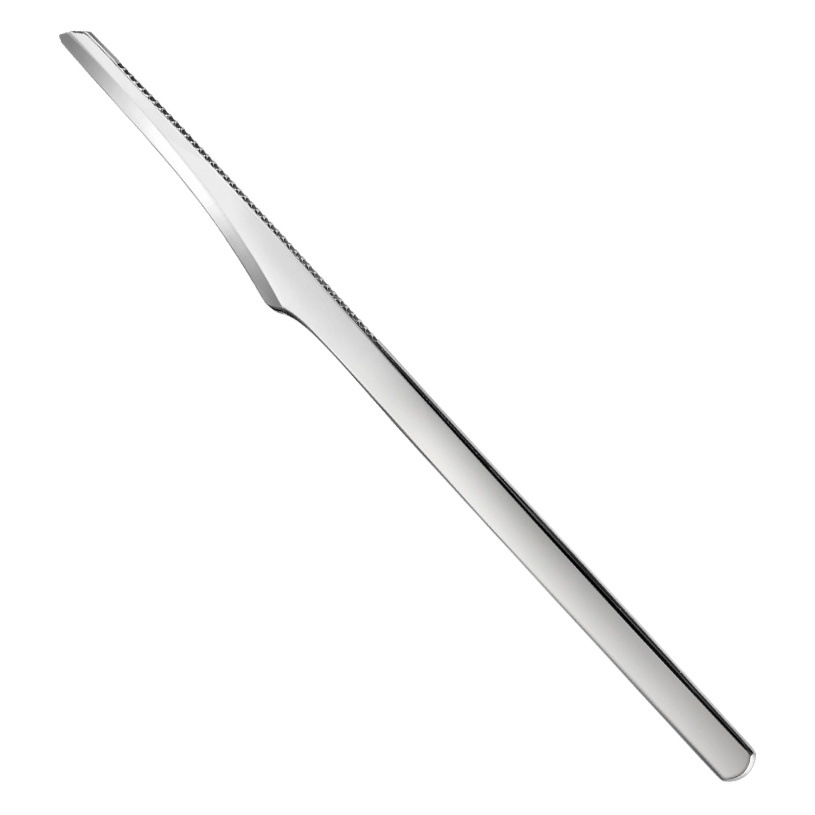 Cuchillo de pedicura técnico profesional traje especial Yangzhou cuchillo de tres manijas ranura de uñas gris herramienta de inflamación de pedicura de uñas hogar pieza única