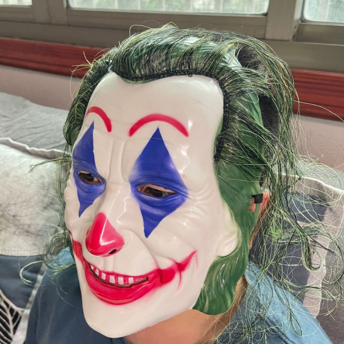 新しいピエロの毛のマスクのコウモリのピエロの毛の映画のテーマのマスクのハロウィーンのピエロのjokerの顔