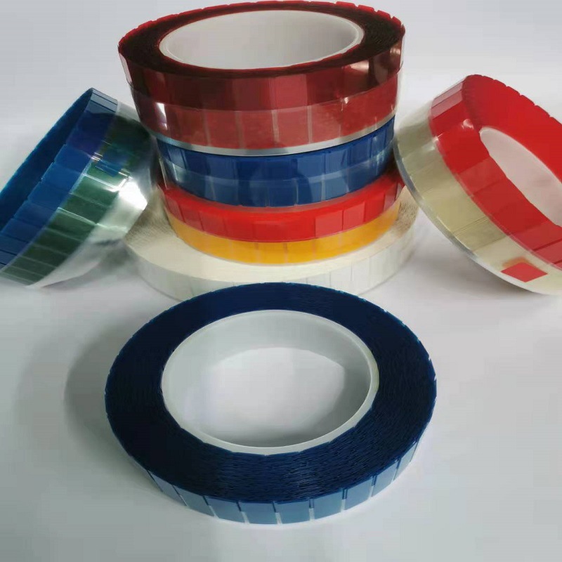 各种颜色规格高粘易撕贴 高粘保护膜撕手 绵纸原膜机贴蓝色提手