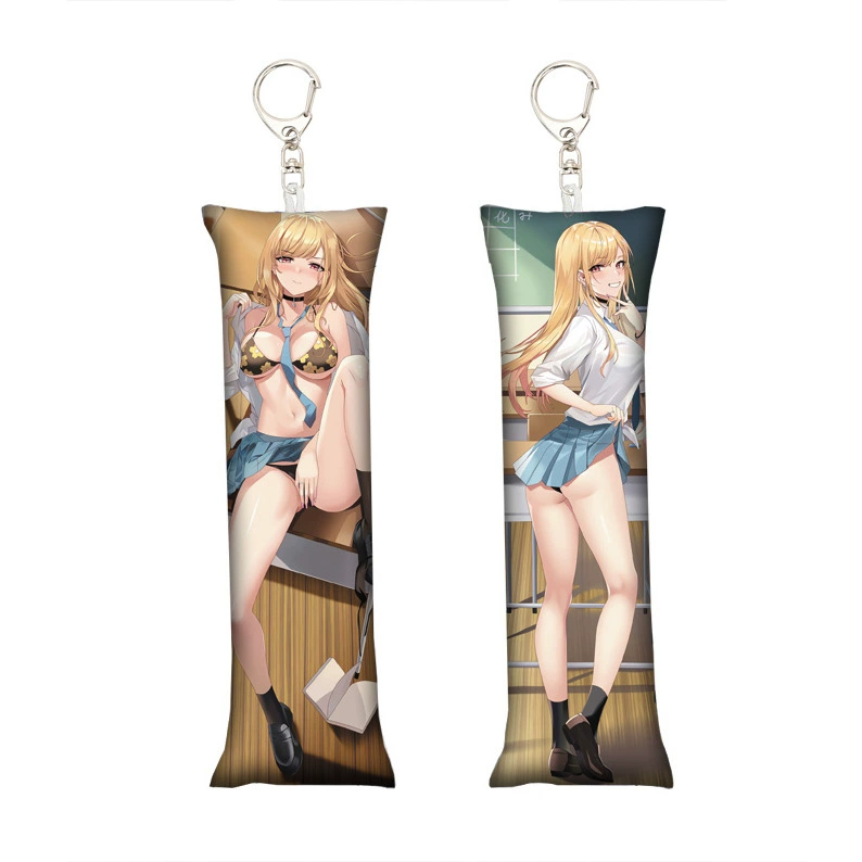 [动漫更衣人偶坠入爱河小抱枕钥匙扣迷你书包挂饰Mini Dakimakura] → аниме: переодевающаяся кукла влюбилась мини-подушка брелок для ключей
