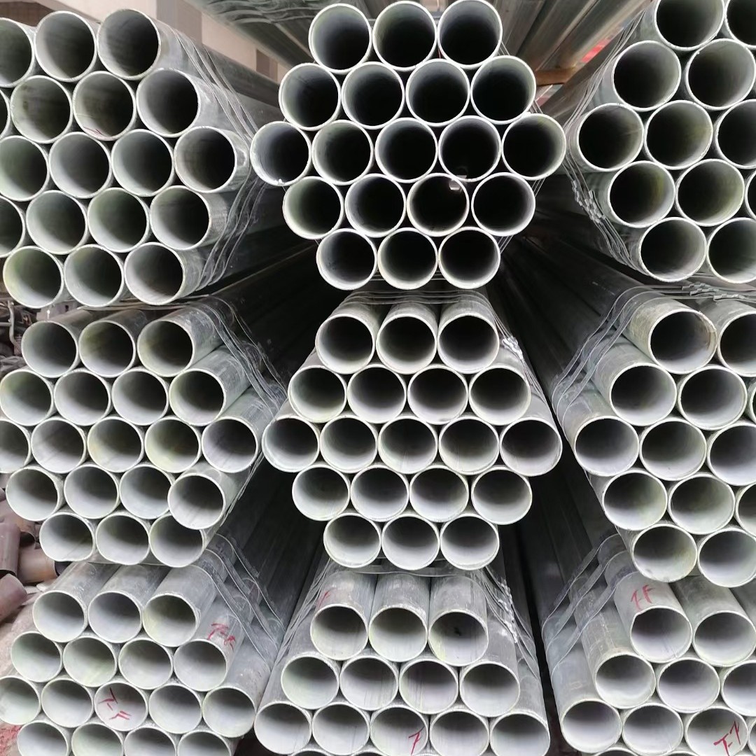 【厂家批发】 华捷镀锌管 热镀锌管 镀锌管 量大价优