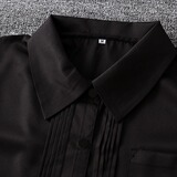 Студенческая юбка в складку, орган, рубашка для школьников, коллекция 2022, короткий рукав, квадратный вырез