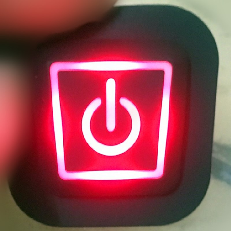 厂家直发碳纤维丝发热衣服手套三档调温开关7.4V防水硅胶温控开关