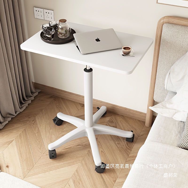 Factory Direct Sales Home Desk Standing Workbench Simple Mobile Table Bedroom Computer Table Lift Table Children's Study